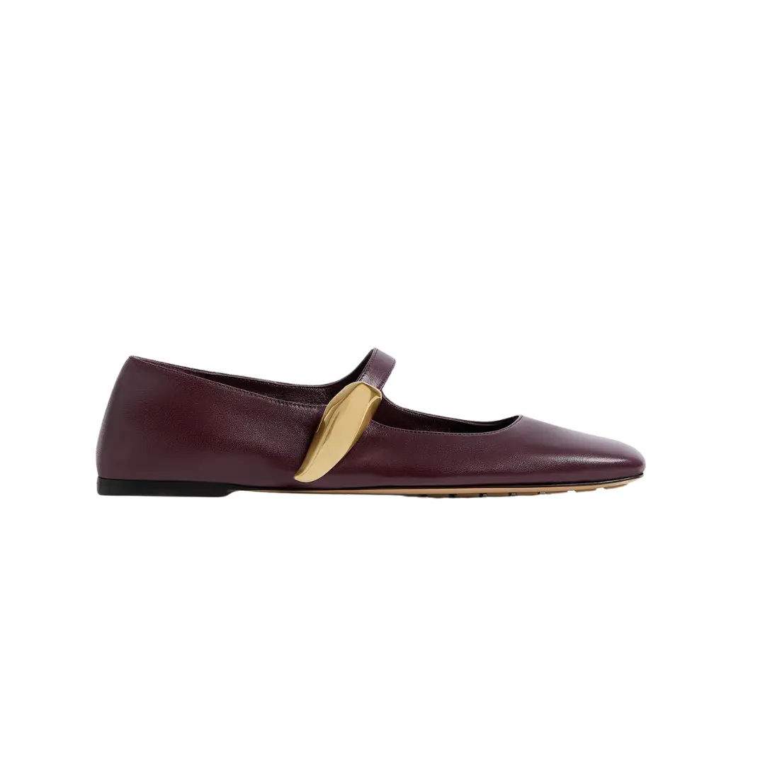 Bottega Veneta Charlotte Mary Jane Ballerina Brown 2026 | Drip Kickz Bottega Veneta Charlotte Mary Jane Ballerina Brown