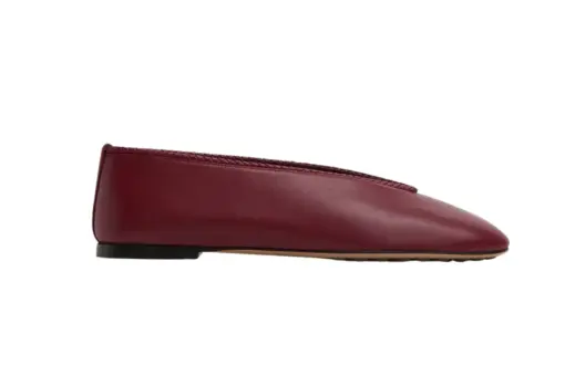 Bottega Veneta Rosa Ballerina Apple Candy