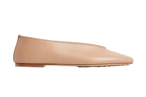 Bottega Veneta Rosa Ballerina Beige/Cipria