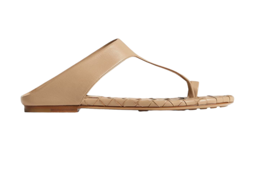 Bottega Veneta Flat Thong Sandal Nappa Leather Shore