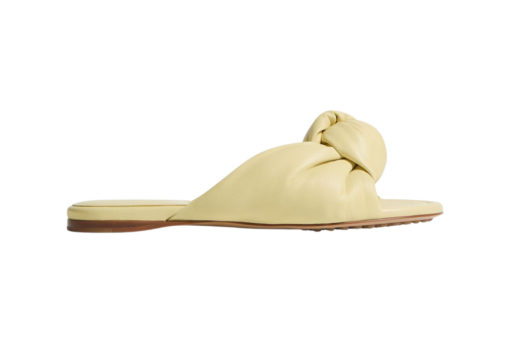 Bottega Veneta Flat Mule Sandal Supple Nappa Leather