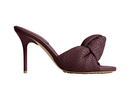 Bottega Veneta Mule Sandal Mini Intreccio Leather
