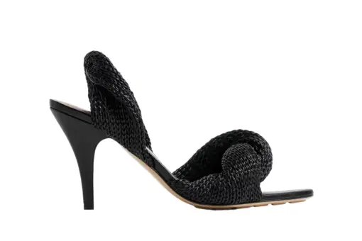 Bottega Veneta Grace Slingback Sandal Black