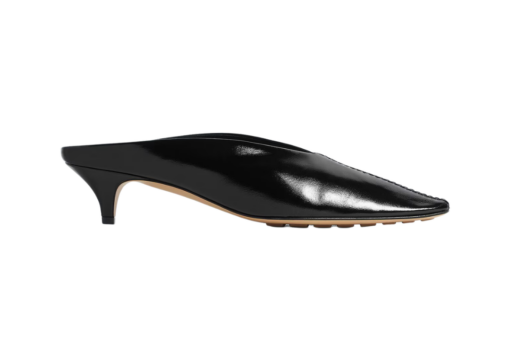 Bottega Veneta Vesta Mule Pump Black