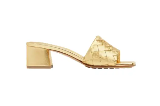 Bottega Veneta Parco Mule Gold