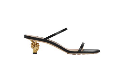Bottega Veneta Knot Mule Black