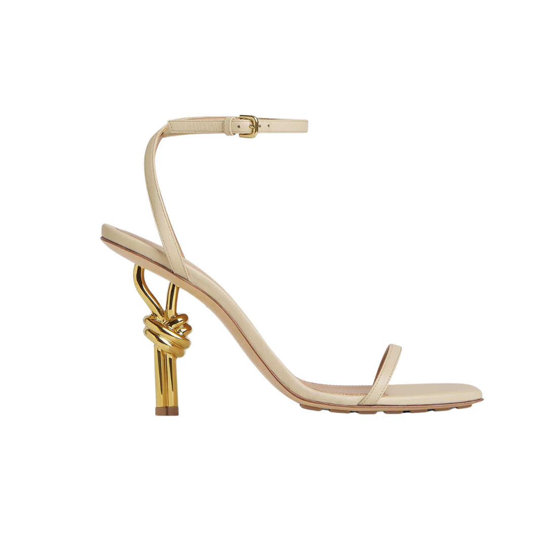 Bottega Veneta Knot Sandal Sea Salt 2026 | Drip Kickz Bottega Veneta Knot Sandal Sea Salt