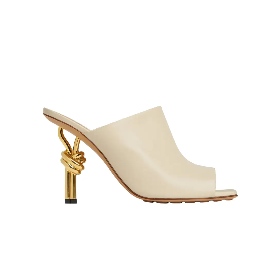 Bottega Veneta Knot Mule Sea Salt 2026 | Drip Kickz Bottega Veneta Knot Mule Sea Salt