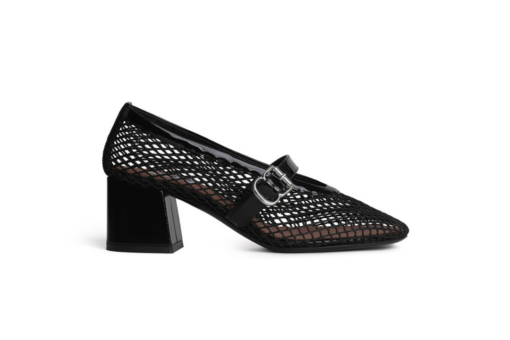 Alaïa Mary Janes 55 Fishnet