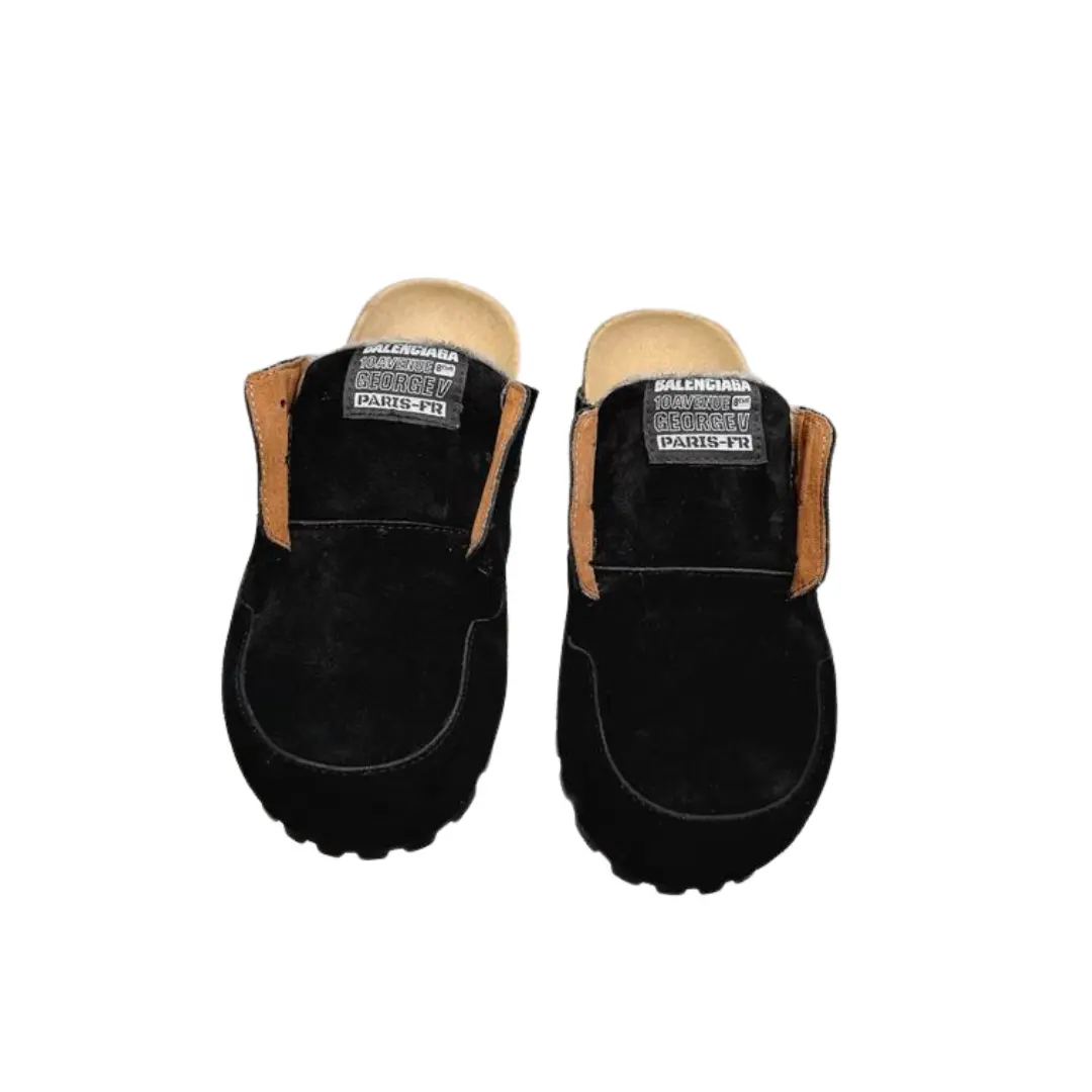 Balenciaga Dumbo Mules Black Suede 2026 | Drip Kickz Balenciaga Dumbo Mules Black Suede