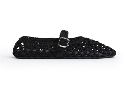 Alaïa Ballet Flats Satin Cord