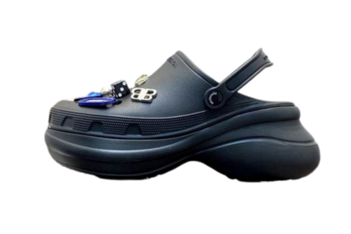 Balenciaga Crocs embellished Rubber Mules Black