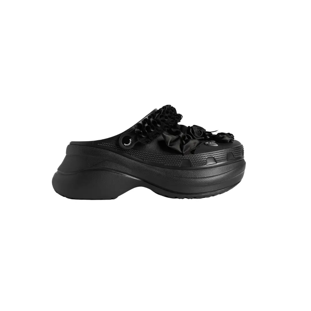 Balenciaga Crocs Mule Jibbitz Black 2026 | Drip Kickz Balenciaga Crocs Mule Jibbitz Black