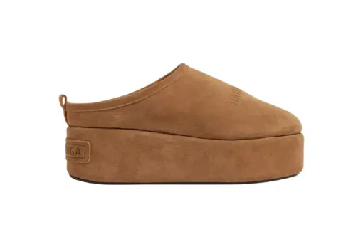 Balenciaga Alaska Soft Platform Mule Brown