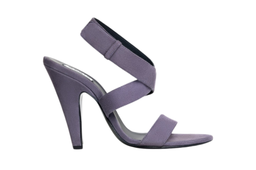 Alaïa Cone Sandals Suede Grey