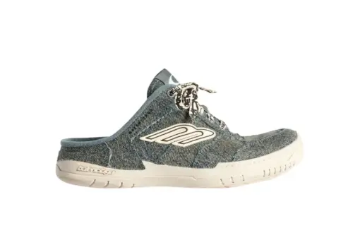 Balenciaga Hamptons Denim Mule Blue
