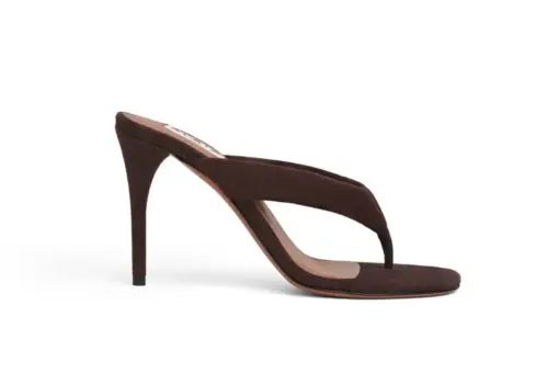 Alaïa Heel Thong Mules Suede