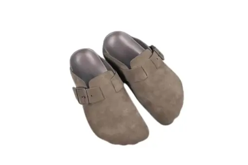 Balenciaga Sunday Mules Light Brown Suede