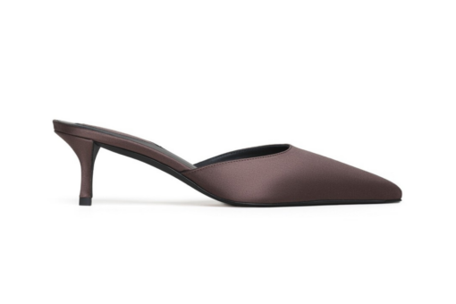 Alaïa Le Cœur Mules Satin