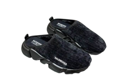 Balenciaga Speed Mule Sneakers Black