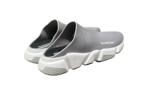 Balenciaga Speed 2.0 Recycled Knit Mule Sneakers Grey