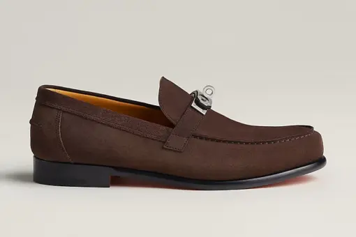 Hermès Buckle Blake Stitched Sole Brown
