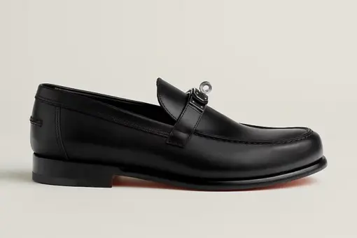 Hermès Buckle Blake Stitched Sole Black