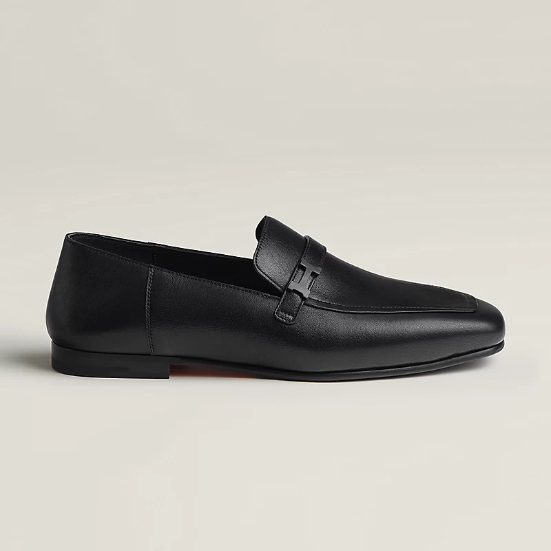 Hermès Paris Loafers Full Black Buckle 2026 | Drip Kickz Hermès Paris Loafers Full Black Buckle