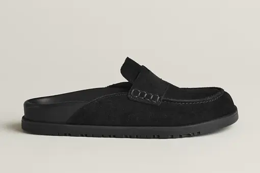 Hermes Go Mule Black