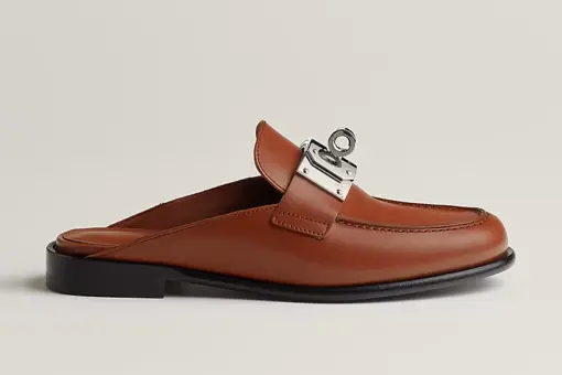 Hermes Lota Mule Gold