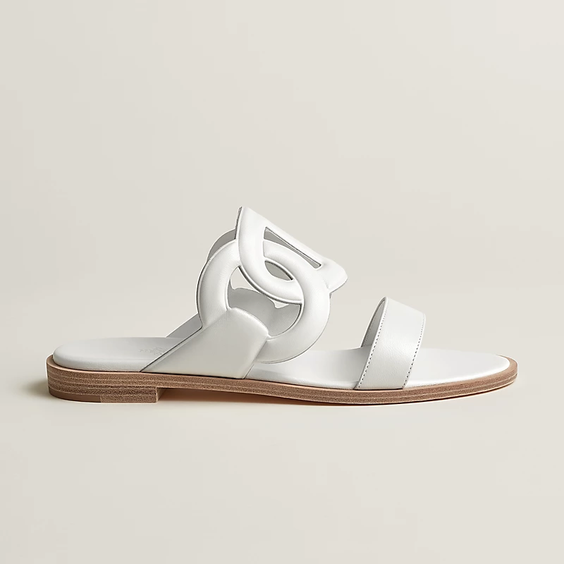 Hermes Lagune Sandal Blanc 2026 | Drip Kickz Hermes Lagune Sandal Blanc