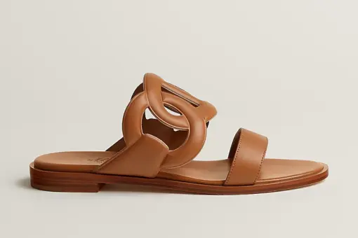 Hermes Lagune Sandal Naturel