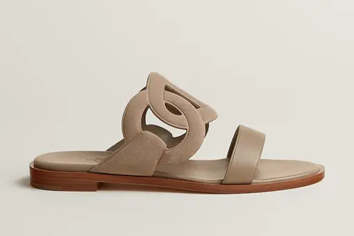 Hermes Lagune Sandal Beige Sable