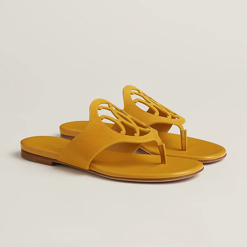 Hermes Mage Sandal Jaune Sésame 2026 | Drip Kickz Hermes Mage Sandal Jaune Sésame - Image 2