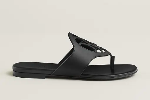Hermes Mage Sandal Black