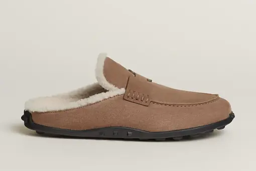 Hermes Mix Mule Etoupe / Ecru