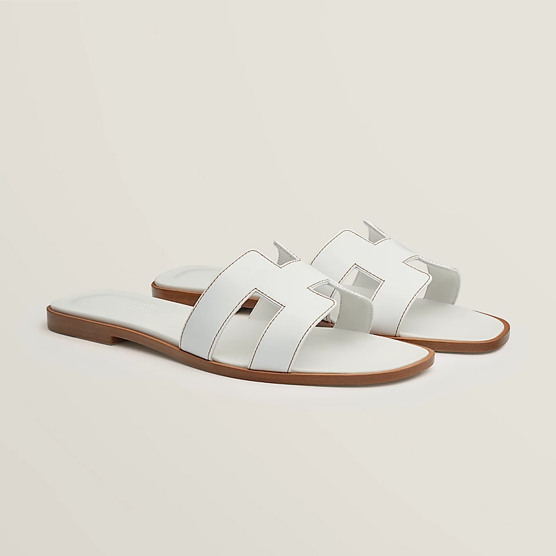 Hermes Oran Sandal Blanc 2026 | Drip Kickz Hermes Oran Sandal Blanc - Image 2