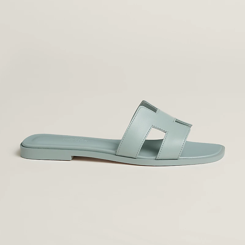 Hermes Oran Sandal Bleu Glacier 2026 | Drip Kickz Hermes Oran Sandal Bleu Glacier