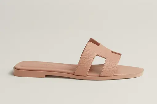 Hermes Oran Sandal Beige Perlino