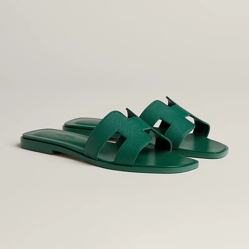 Hermes Oran Sandal Vert Oyat 2026 | Drip Kickz Hermes Oran Sandal Vert Oyat - Image 2