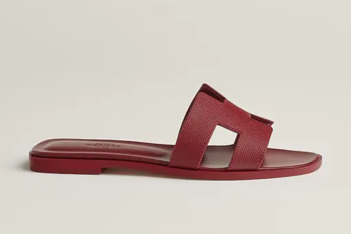Hermes Oran Sandal Rouge H
