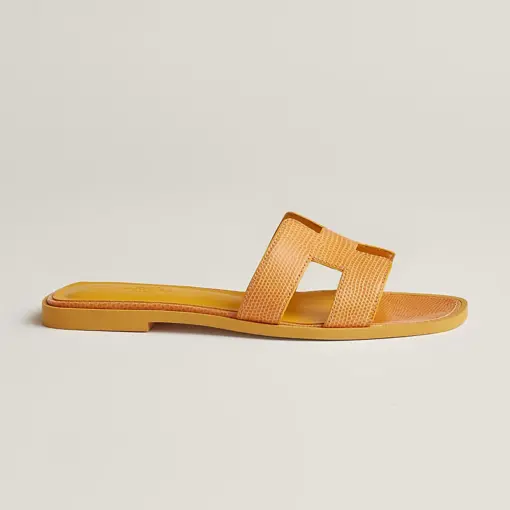Hermes Oran Sandal Jaune Bouton 2026 | Drip Kickz Hermes Oran Sandal Jaune Bouton