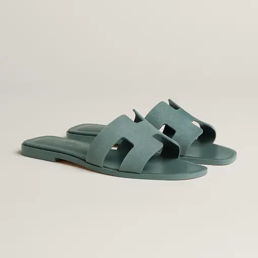 Hermes Oran Sandal Bleu Tonnerre 2026 | Drip Kickz Hermes Oran Sandal Bleu Tonnerre - Image 2