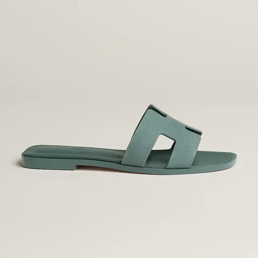 Hermes Oran Sandal Bleu Tonnerre 2026 | Drip Kickz Hermes Oran Sandal Bleu Tonnerre