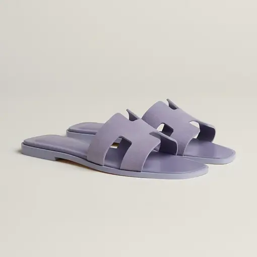Hermes Oran Sandal Violet Glycine 2026 | Drip Kickz Hermes Oran Sandal Violet Glycine - Image 2