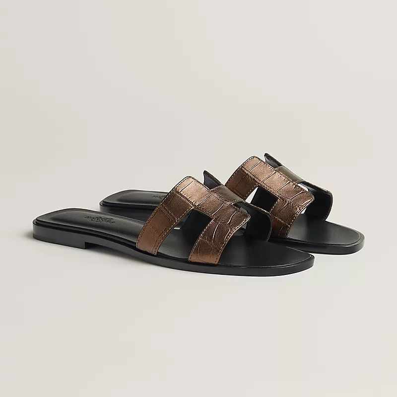 Hermes Oran Wool Sandal Dore Antique 2026 | Drip Kickz Hermes Oran Wool Sandal Dore Antique - Image 2