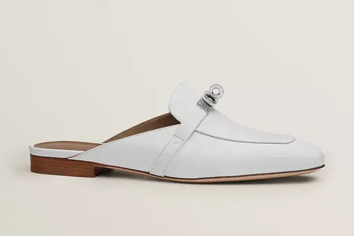 Hermes Oz Mule Blanc