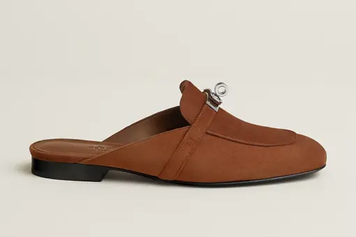 Hermes Oz Mule Gold
