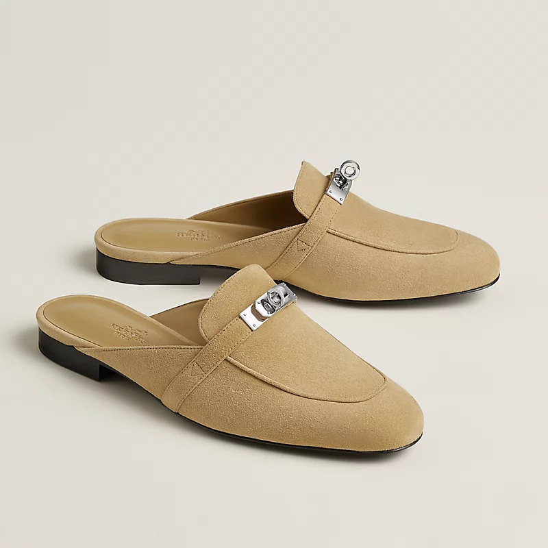 Hermes Oz Mule Beige Albâtre 2026 | Drip Kickz Hermes Oz Mule Beige Albâtre - Image 2