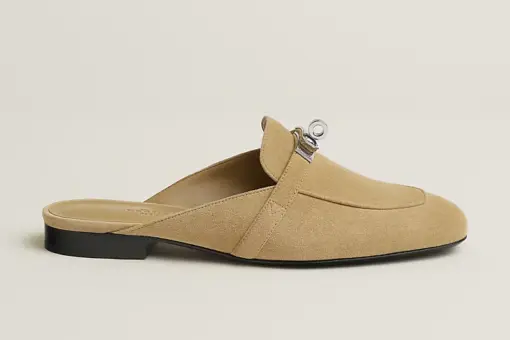 Hermes Oz Mule Beige Albâtre